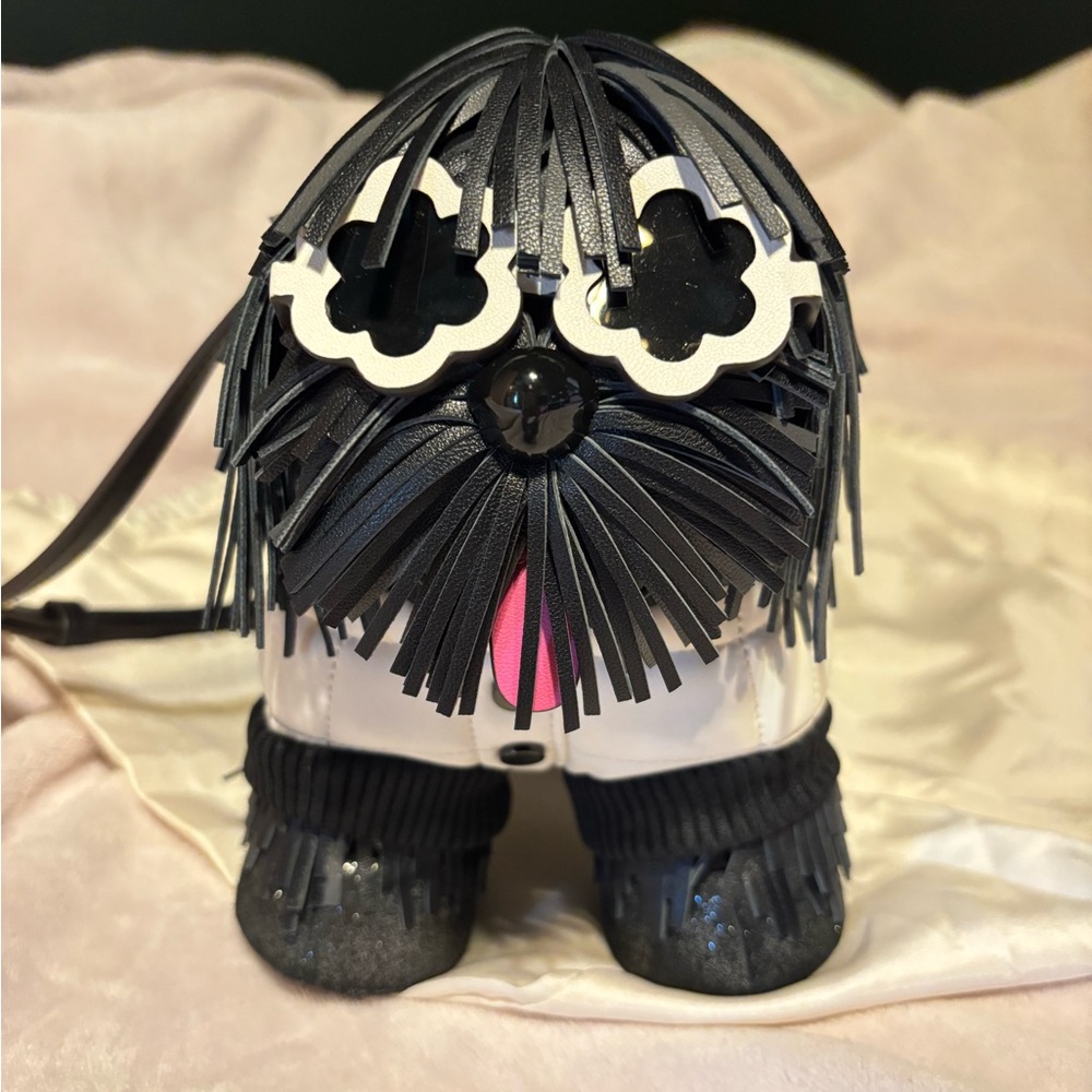 Kate Spade Black and White Crossbody Bag